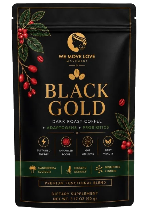 Black Gold Coffee Packaging